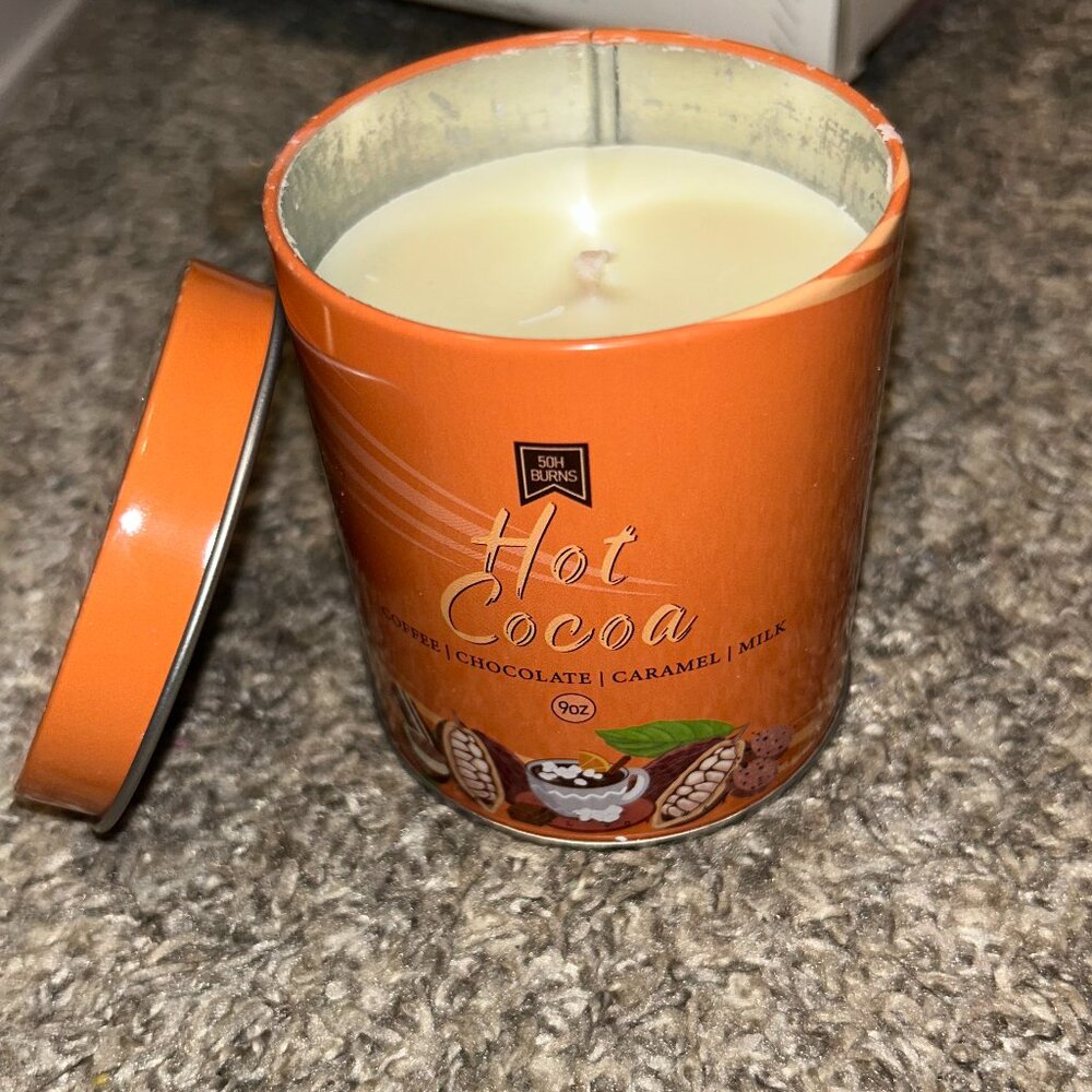 Hot Cocoa Scented Candle - NIB